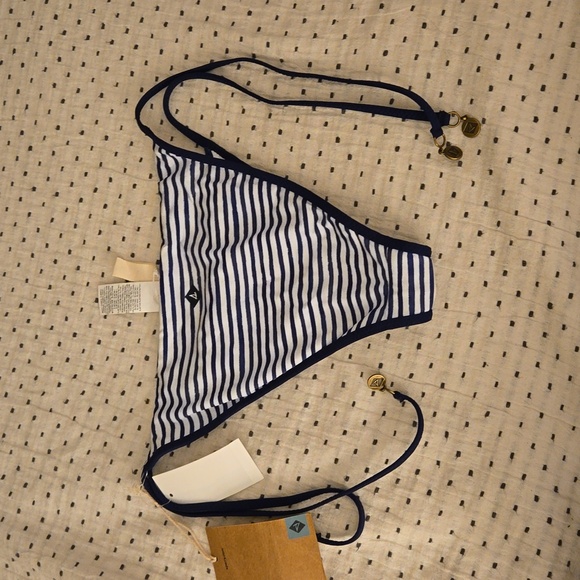 Sperry String bikini bottoms boat striped new - Picture 6 of 8